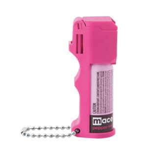 Mace Hard Case Pepper Spray Pink Key Chain