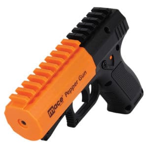 Mace® Brand Pepper Gun 2.0 Pointed Downwards View