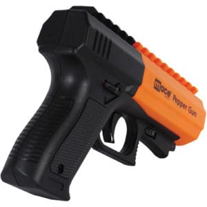 Mace® Brand Pepper Gun 2.0 Pointed Downwards View Mace® Brand Pepper Gun 2.0 Pointed Downwards View
