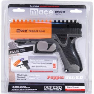 Mace® Brand Pepper Gun 2.0 Package View Mace® Brand Pepper Gun 2.0 Package View