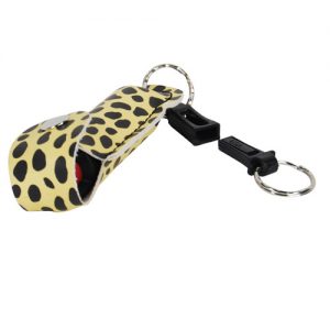 Cheetah Black/Yellow - quick release keychain Cheetah Black/Yellow - quick release keychain
