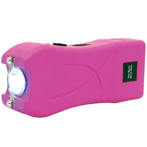 Runt Rechargeable Stun Gun With Flashlight And Wrist Strap Disable Pin Pink Runt Rechargeable Stun Gun With Flashlight And Wrist Strap Disable Pin Pink