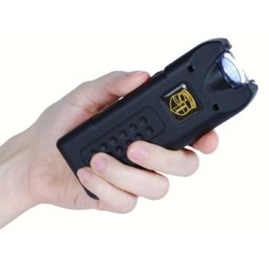 MultiGuard Stun Gun Alarm and Flashlight with Built in Charger Black Hand Held View MultiGuard Stun Gun Alarm and Flashlight with Built in Charger Black Hand Held View