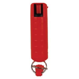 Wildfire 1.4% MC 1/2 oz pepper spray hard case with quick release keychain red