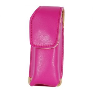 Pink Leatherette Holster for Runt Stun Gun | Nomad Sporting Goods LH-RUNT-P_a.jpg