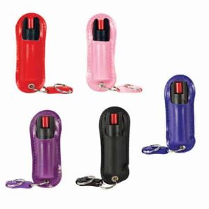 Pepper Spray WildFire 1.4% 1/2oz Halo Holster Various Colors