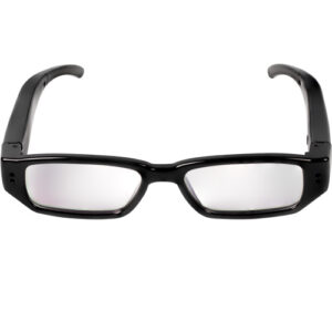 HD Eye Glasses Hidden Spy Camera with Built in DVR front view